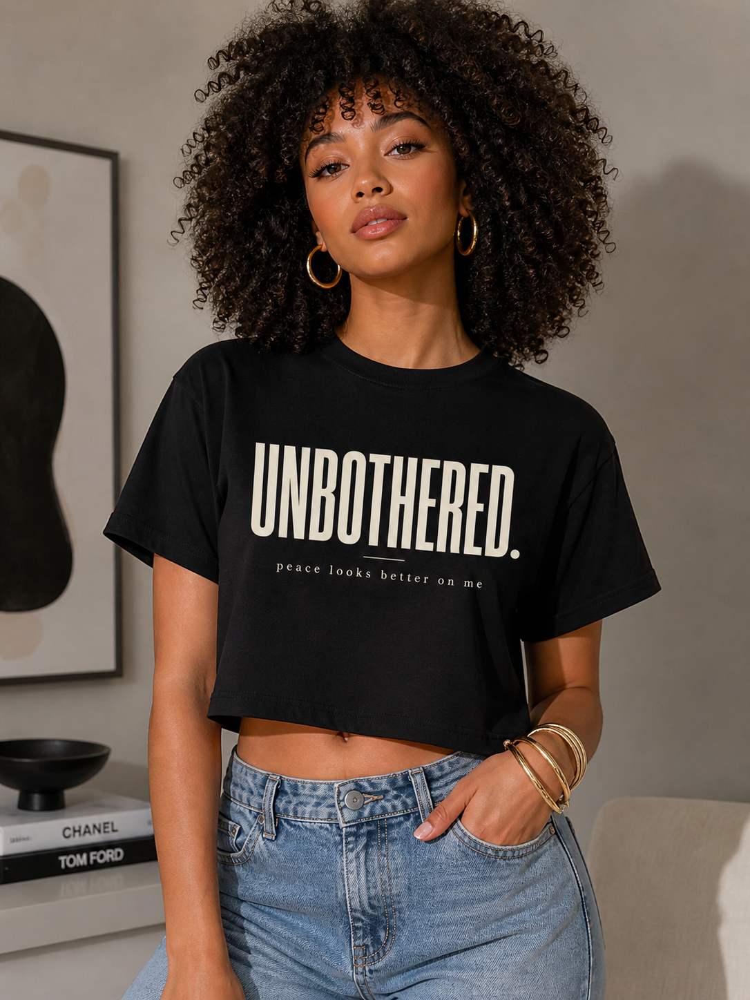 Unbothered — peace looks better on me