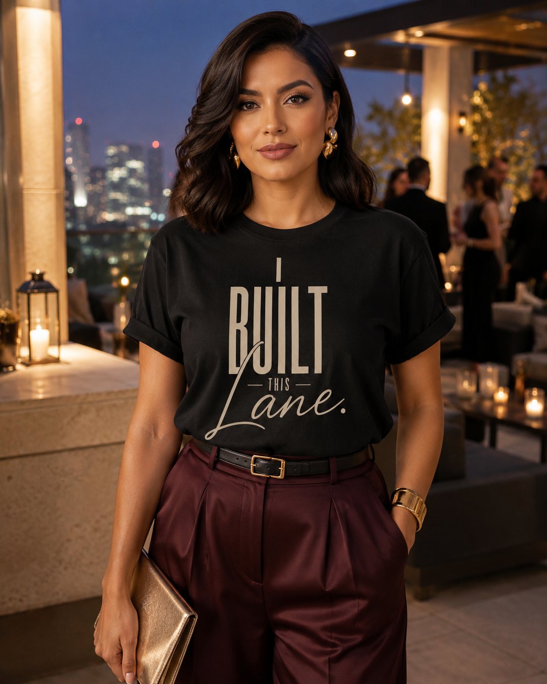 I Built This Lane Tee